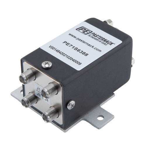 转换机电继电器故障保护开关，DC~18 GHz，高达 90W，12V，SMA