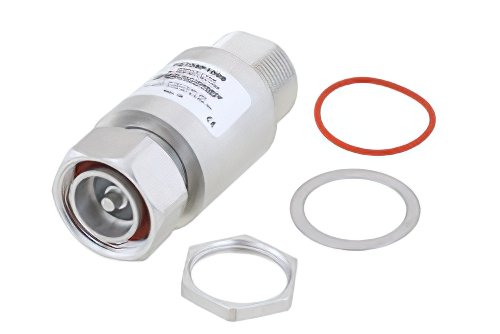 同轴射频浪涌保护器，7/16 F/M输入/输出穿墙式，698 MHz至2.7 GHz，直流隔断，500W，IP67，0.01uJ，40KA，滤波器，双向，低PIM-155 dBc