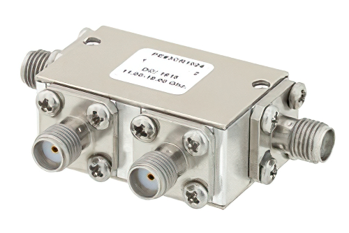 双节环行器，隔离度40 dB，11 GHz至18 GHz，5瓦，SMA母头