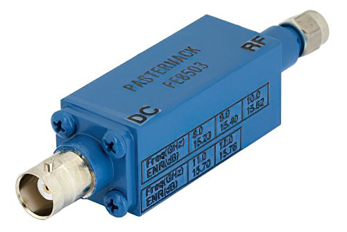 50 欧姆 BNC 中功率噪声源，噪声输出 ENR 为15.5 dB，8 GHz至12 GHz