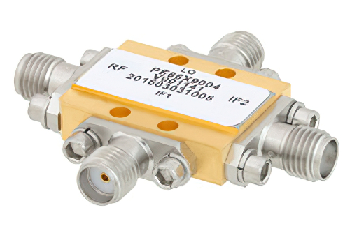 IQ混频器，工作频率为15 GHz至23 GHz，IF范围为DC ~3.5 GHz，本振功率+17 dBm，现场可更换SMA