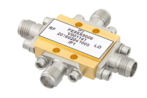 IQ混频器，工作频率为30 GHz至38 GHz，IF范围为DC ~3.5 GHz，本振功率+17 dBm，现场可更换2.92mm
