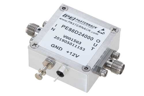 分频器，24分频预分频器模块，100 MHz~12 GHz，SMA