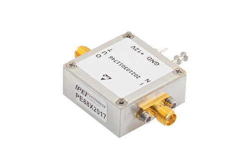 有源3x 倍频器，输出频率 1350 MHz~1800 MHz，变频增益9 dB，SMA