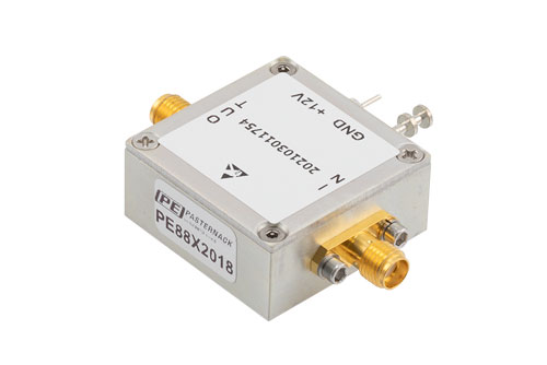 有源3x 倍频器，输出频率 1800 MHz~2250 MHz，变频增益4 dB，SMA