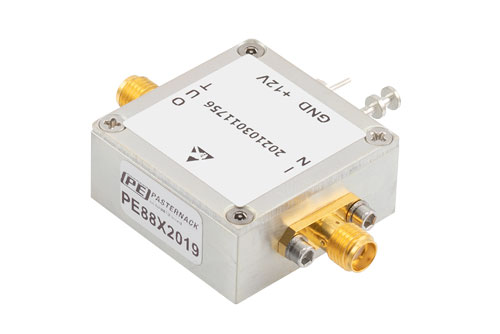 有源3x 倍频器，输出频率 2100 MHz~3000 MHz，变频增益12 dB，SMA