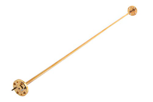 WR-8直波导，长度为12英寸，UG-387/U-Mod圆盖法兰，90 GHz至140 GHz
