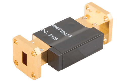 WR-28 波导固定衰减器，6 dB，UG-599/U盖法兰，5W