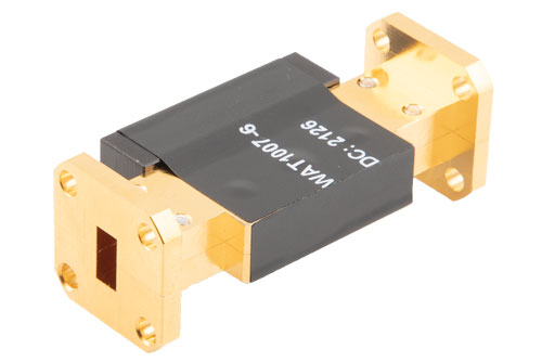 WR-28 波导固定衰减器，6 dB，UG-599/U盖法兰，5W