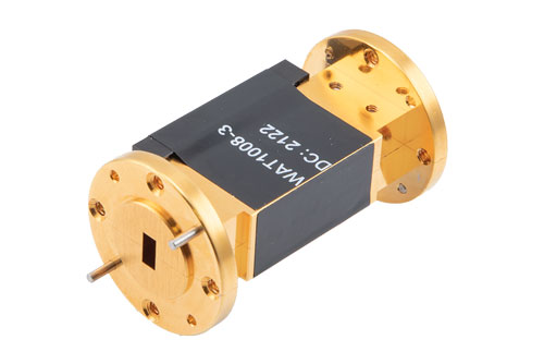 WR-22 波导固定衰减器，3 dB，UG-383/U盖法兰，4W