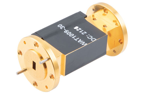 WR-19 波导固定衰减器，30 dB，UG-383/U-Mod盖法兰，3W