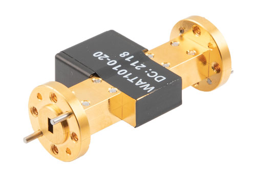WR-15 波导固定衰减器，20 dB，UG-385/U盖法兰，2W