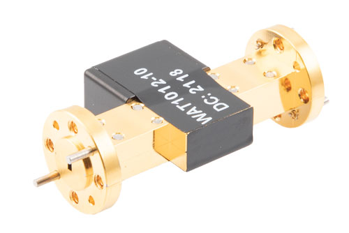 WR-10 波导固定衰减器，10 dB，UG-387/U-Mod盖法兰，1W
