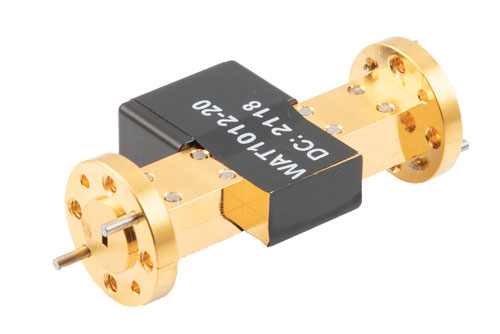 WR-10 波导固定衰减器，20 dB，UG-387/U-Mod盖法兰，1W