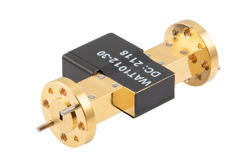 WR-10 波导固定衰减器，30 dB，UG-387/U-Mod盖法兰，1W