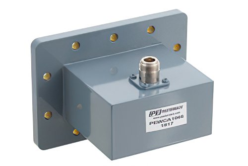 WR-340波导同轴转接头，CPR-340F法兰转N型母头，2.2 GHz~3.3 GHz