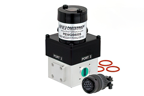WR-42 波导机电式继电器单刀双掷闩锁开关，TTL，K频段，DC~26.5 GHz，800瓦，UG-595/U方盖法兰