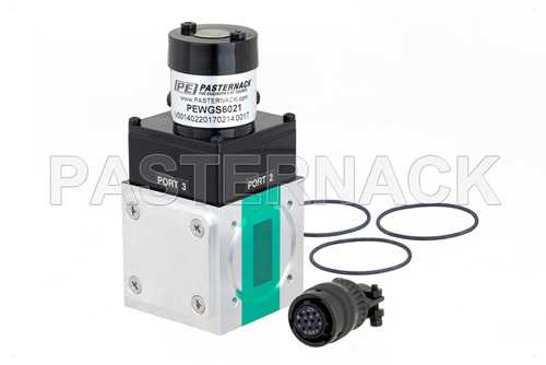 WR-112 波导机电式继电器单刀双掷闩锁开关，TTL，X频段，DC~10 GHz，7,000瓦，UG-51/U方盖法兰