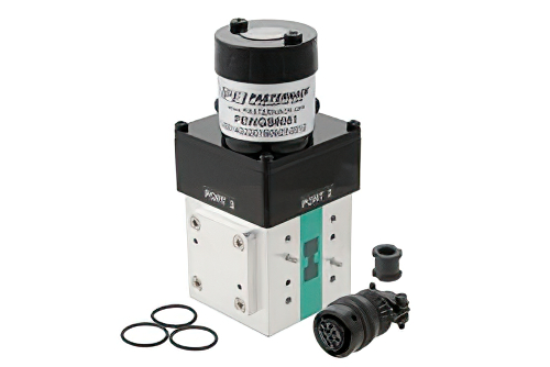 WRD-750 双脊波导继电器开关，单刀双掷/双刀双掷，闩锁，7.5 GHz~18 GHz，8,500瓦，UG盖，12V，TTL
