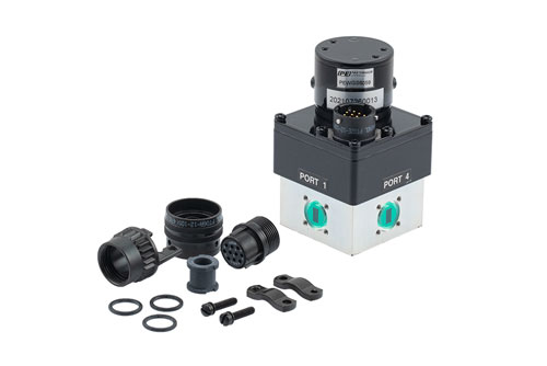 WR28 波导机电式继电器开关，单刀双掷/双刀双掷，故障保护，26.5 GHz~40 GHz，0.55 kW，O形环槽，TTL，28V