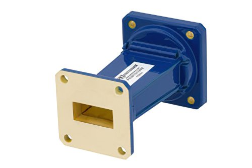 WR-112到WR-90波导转换器，UG-51/U方盖法兰 转UG-39/U方盖法兰，3英寸