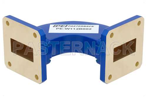 WR-112 Commercial Grade Waveguide H-Plane with UG-51/U Flange Operating from 7.05 GHz to 10 GHz