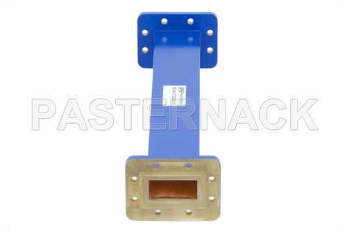 WR-137 商用级直波导，12英寸，CPR-137G法兰，5.85 GHz ~ 8.2 GHz
