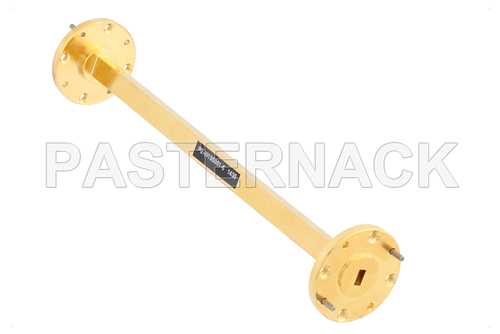WR-19 仪表级直波导，6英寸，UG-383/U-Mod法兰，40 GHz ~ 60 GHz