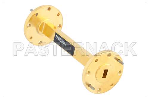 WR-22 仪表级直波导，3英寸，UG-383/U法兰，33 GHz ~ 50 GHz