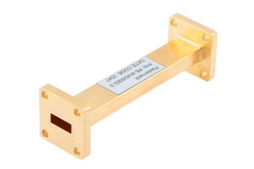 WR-42 仪表级直波导，3英寸，UG-595/U方盖法兰，18 GHz ~ 26.5 GHz