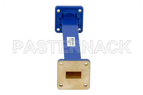 WR-62 商用级直波导，6英寸，UG-419/U法兰，12.4 GHz ~ 18 GHz