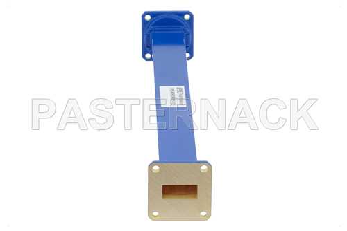 WR-90 商用级直波导，12英寸，UG-39/U法兰，8.2 GHz ~ 12.4 GHz