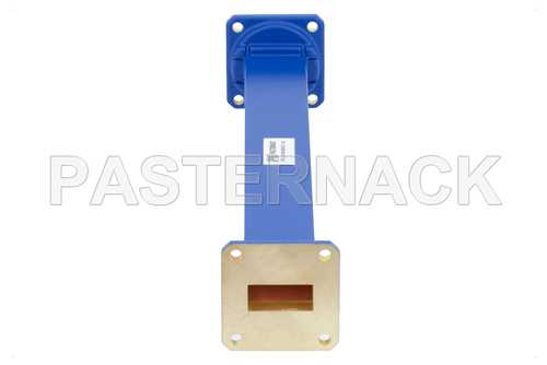 WR-90 商用级直波导，9英寸，UG-39/U法兰，8.2 GHz ~ 12.4 GHz
