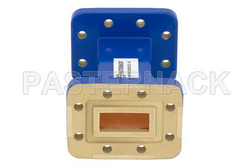 WR-90 商用级直波导，3英寸，CPR-90G法兰，8.2 GHz ~ 12.4 GHz