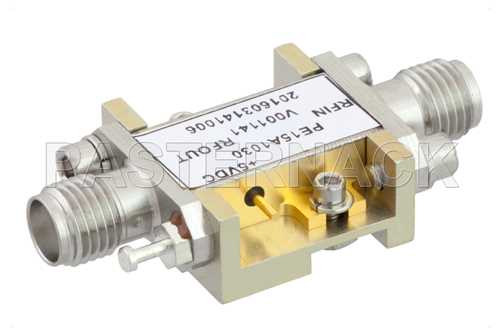 低相位噪声放大器，P1dB 13 dBm ，2 GHz~18 GHz，增益 12.5 dB，SMA