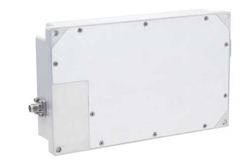 高功率氮化镓（GaN）放大器，增益40 dB，饱和功率10瓦，6 GHz~18 GHz，SMA，AB类