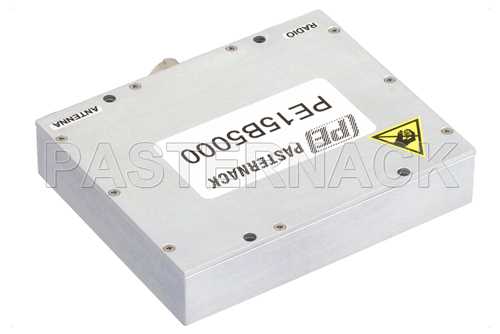高功率双向放大器，S频段，2.4 GHz~2.5 GHz，饱和功率 20W，切换时间1 µsec，发射增益20 dB，手动发射/接收控制，SMA