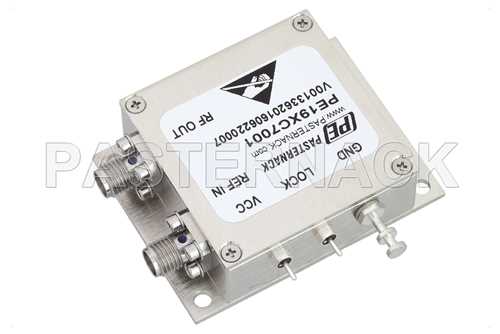 1,000 MHz 锁相振荡器，10 MHz 外部基准，相位噪声 -105 dBc/Hz，SMA