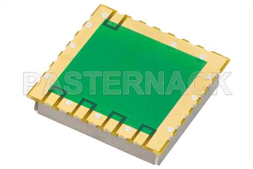 表面贴装 (SMT) 500 MHz 锁相振荡器，10 MHz 外部基准，相位噪声 -105 dBc/Hz，0.9 英寸封装