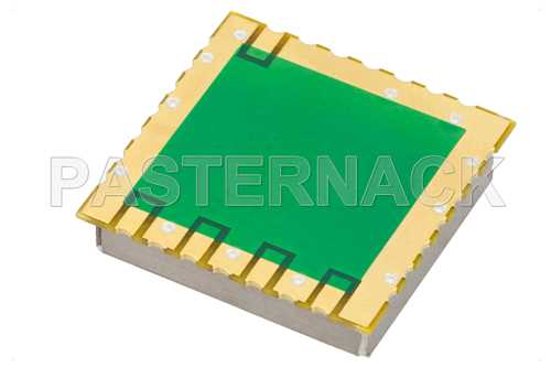 表面贴装 (SMT) 1,000 MHz 锁相振荡器，10 MHz 外部基准，相位噪声 -100 dBc/Hz，0.9 英寸封装