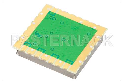 表面贴装 (SMT) 6 GHz 锁相振荡器，100 MHz 外部基准，相位噪声 -90 dBc/Hz，0.9 英寸封装