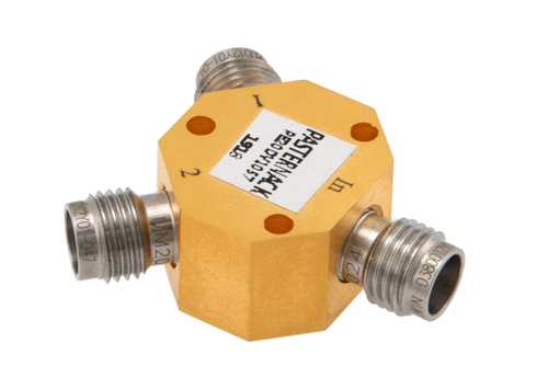 2 路 1.85mm 功率分配器，DC ~ 67 GHz，额定功率为 0.5 瓦