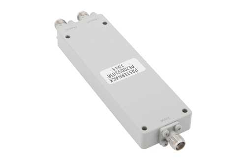 2 路 2.92mm 功率分配器，1 GHz ~ 26.5 GHz，额定功率为 20 瓦