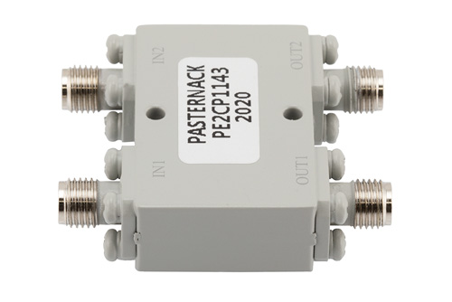 90度SMA混合耦合器，4 GHz~18 GHz，额定功率50瓦