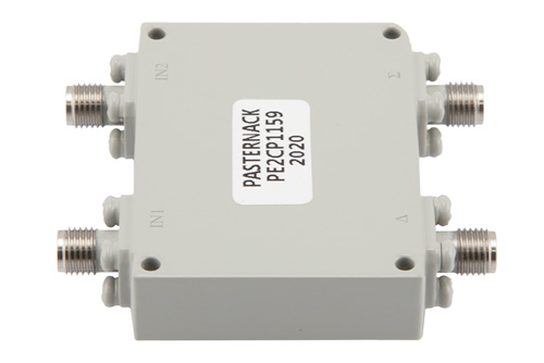 180度SMA混合耦合器，4 GHz~8 GHz，额定功率80瓦