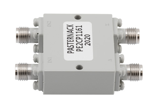 180度 2.92 mm混合耦合器，26.5 GHz~40 GHz，额定功率20瓦