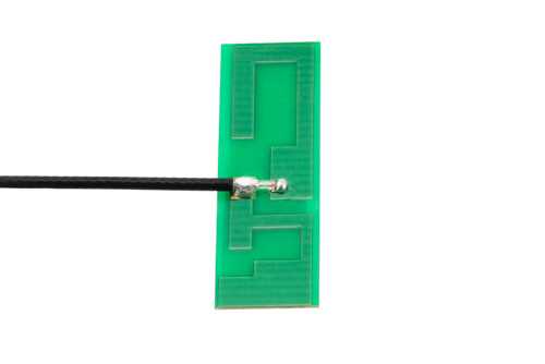 嵌入式PCB天线，2 dBi，2400至2500 MHz，UMCX连接器