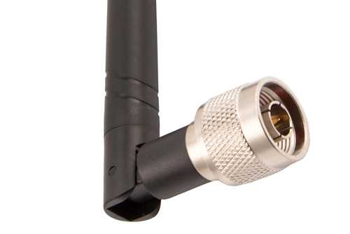 4.52 dBi胶棒天线，2,400-2,500 MHz，N型连接器