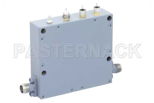 0至60 dB电压可变衰减器，PIN二极管，500 MHz至18 GHz，额定功率达0.1瓦，SMA