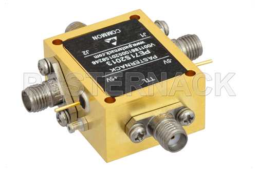 2.92mm SPDT PIN二极管开关，工作频率为70 MHz至40 GHz，高达+27 dBm